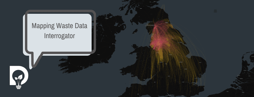 Mapping waste data interrogator