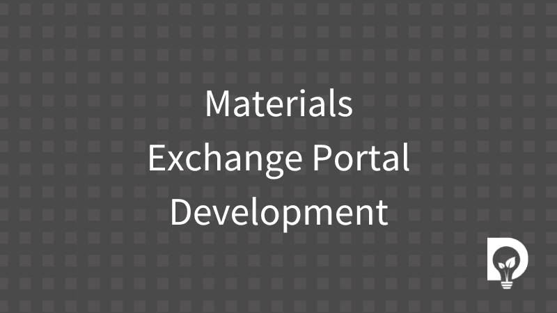 Materials Exchange Portal Development