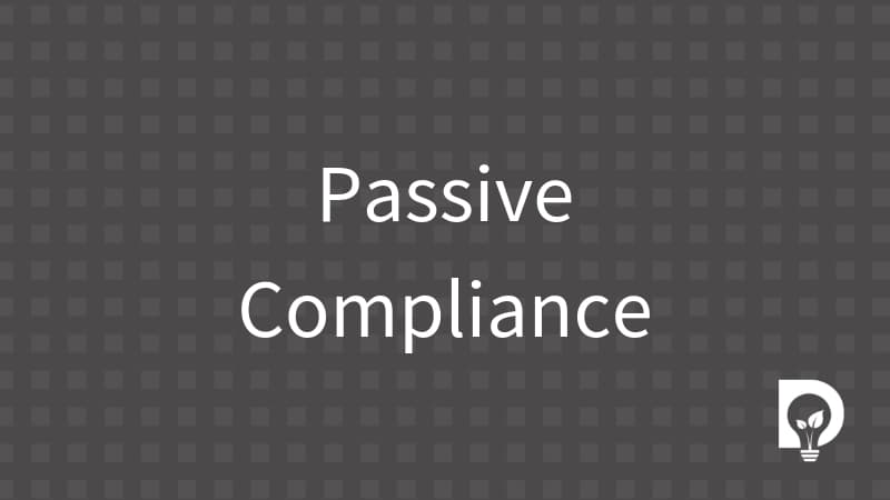 Passive Compliance within the Waste Industry