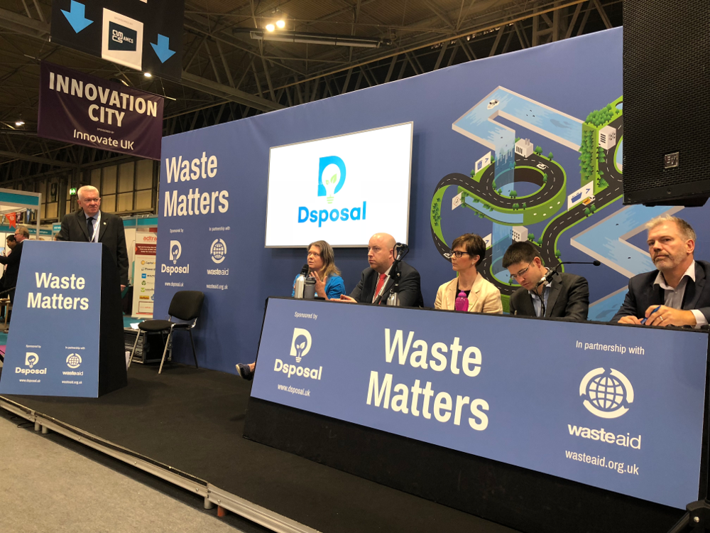 Photograph Waste Matters Seminar Hall at RWM 2018 Panel Discussion