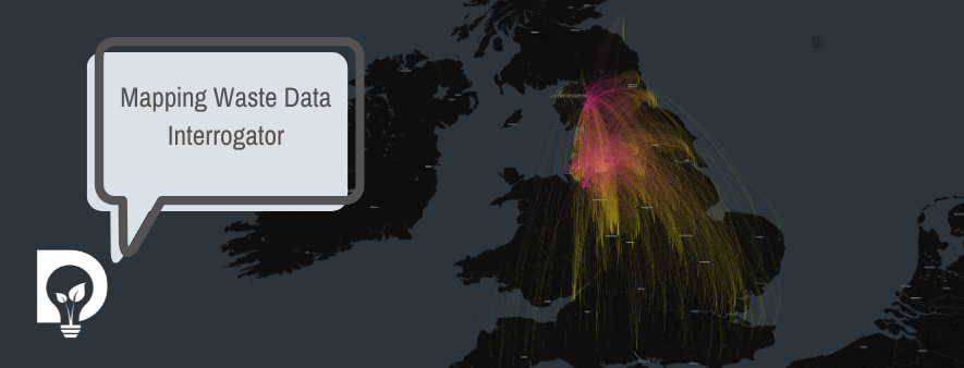 Mapping waste data interrogator