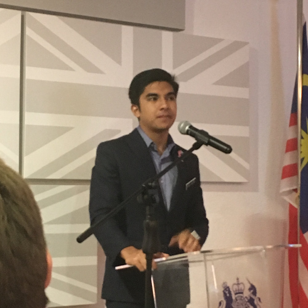 Syed Saddiq Minister Youth and Sports Malaysian Government Kuala Lumpur Photograph