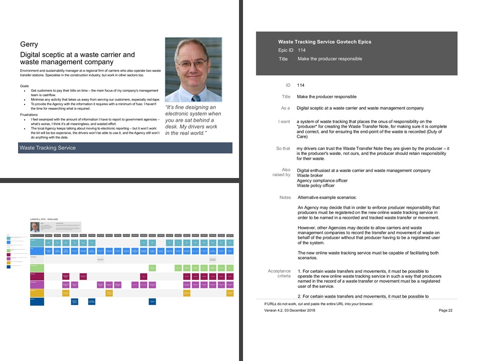 Gerry digital sceptic Defra work